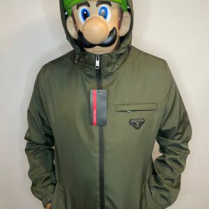 Prada Windbreaker Chestrow Green