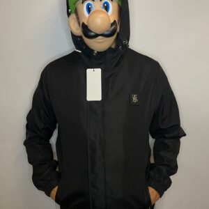 Burberry Windbreaker Logo Patch Black