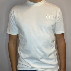 Christian Dior Logo Patch White