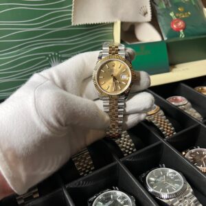 Datejust gold champagne
