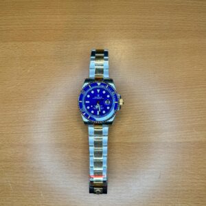 Submariner gold blue