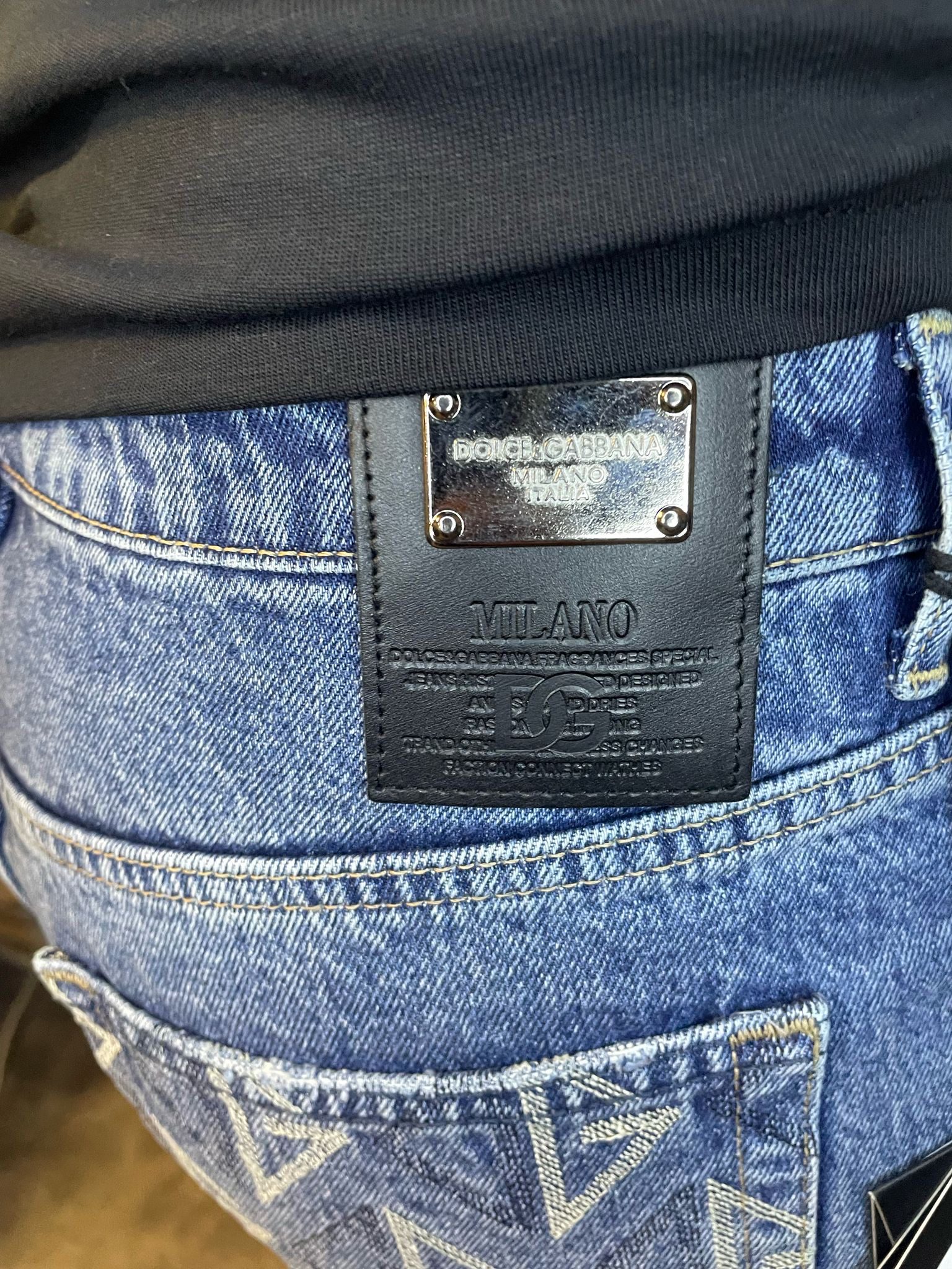 Dolce & gabbana Milano Italia blue