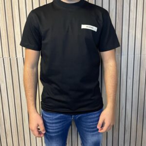 Jacquemus T-Shirt Logo Patch Black