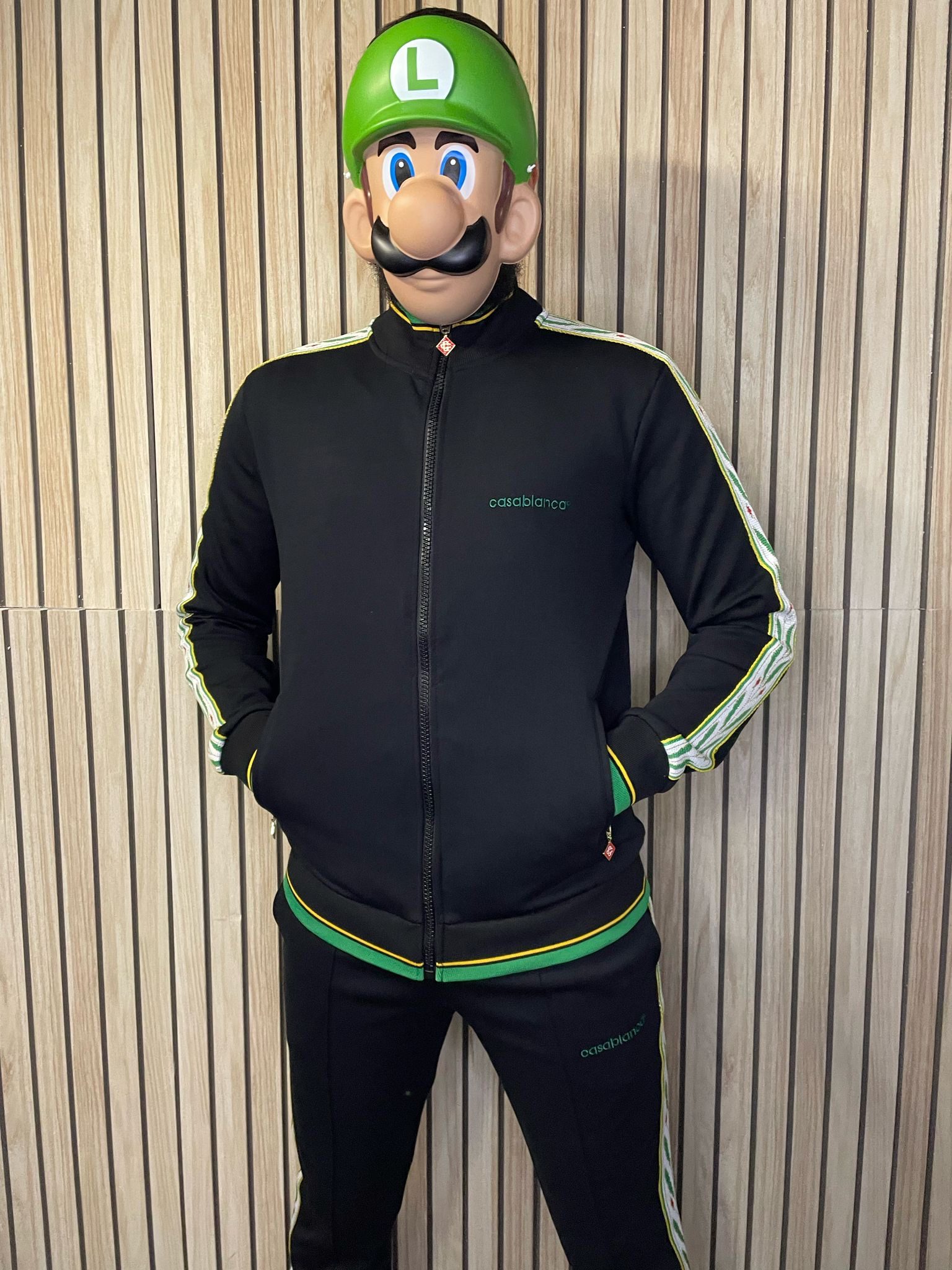 Casablanca Trainingspak Black Green