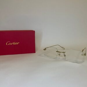 Cartier transparant glasses