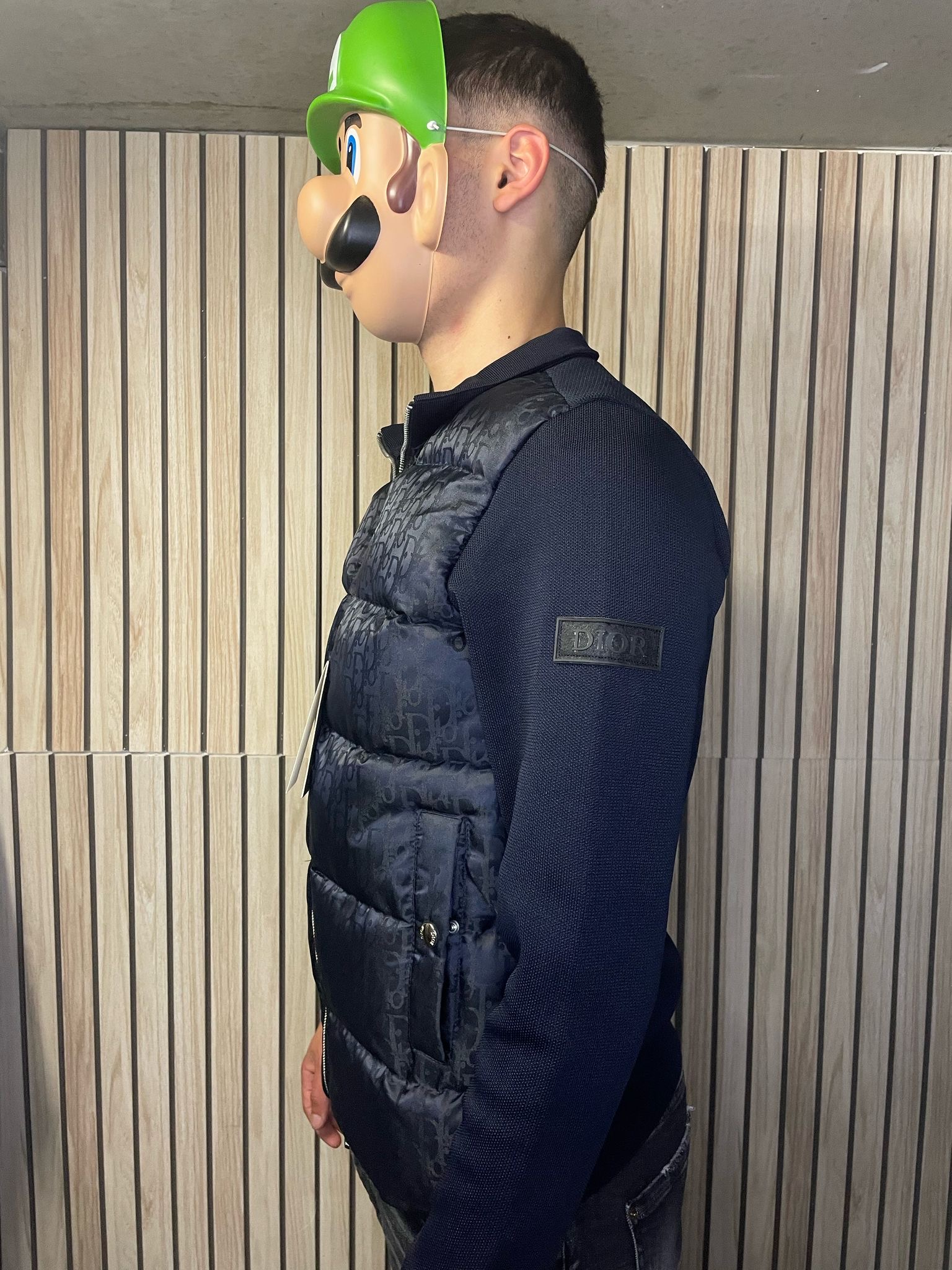 Christian Dior Buck Jacket Blue