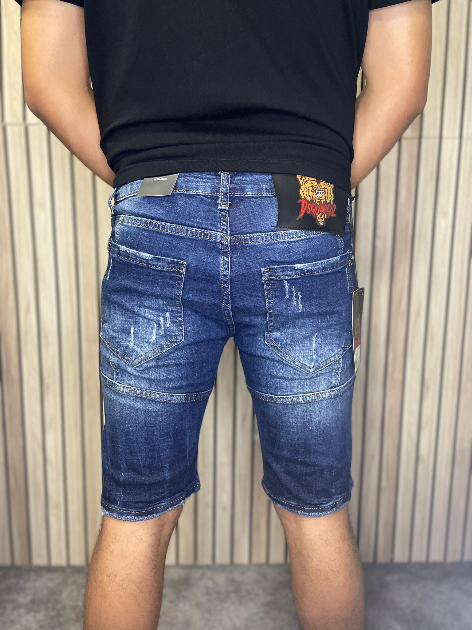 Dsquared Short Jean Blue Bear