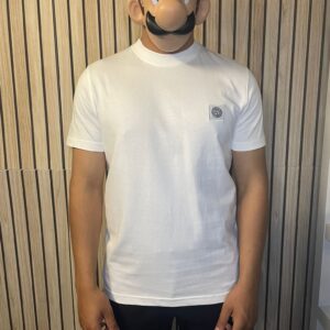 Stone Island white Logo Patch