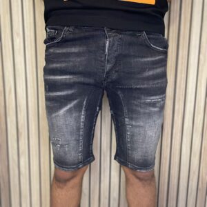 Dsquared Short Jeans Black Constitution