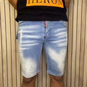 Dsquared Short Jeans Light Blue