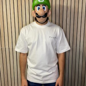 Christian Dior Logo Patch Couture White