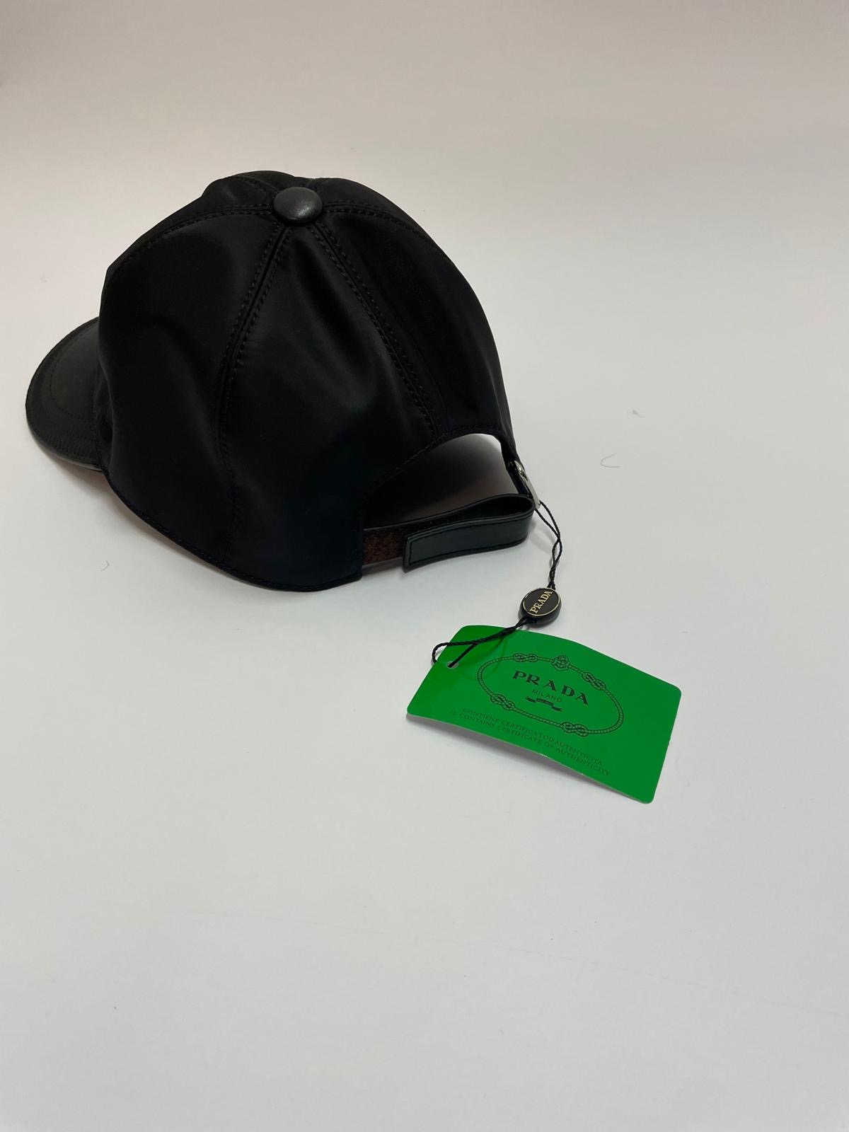 Prada Cap Re Nylon Black