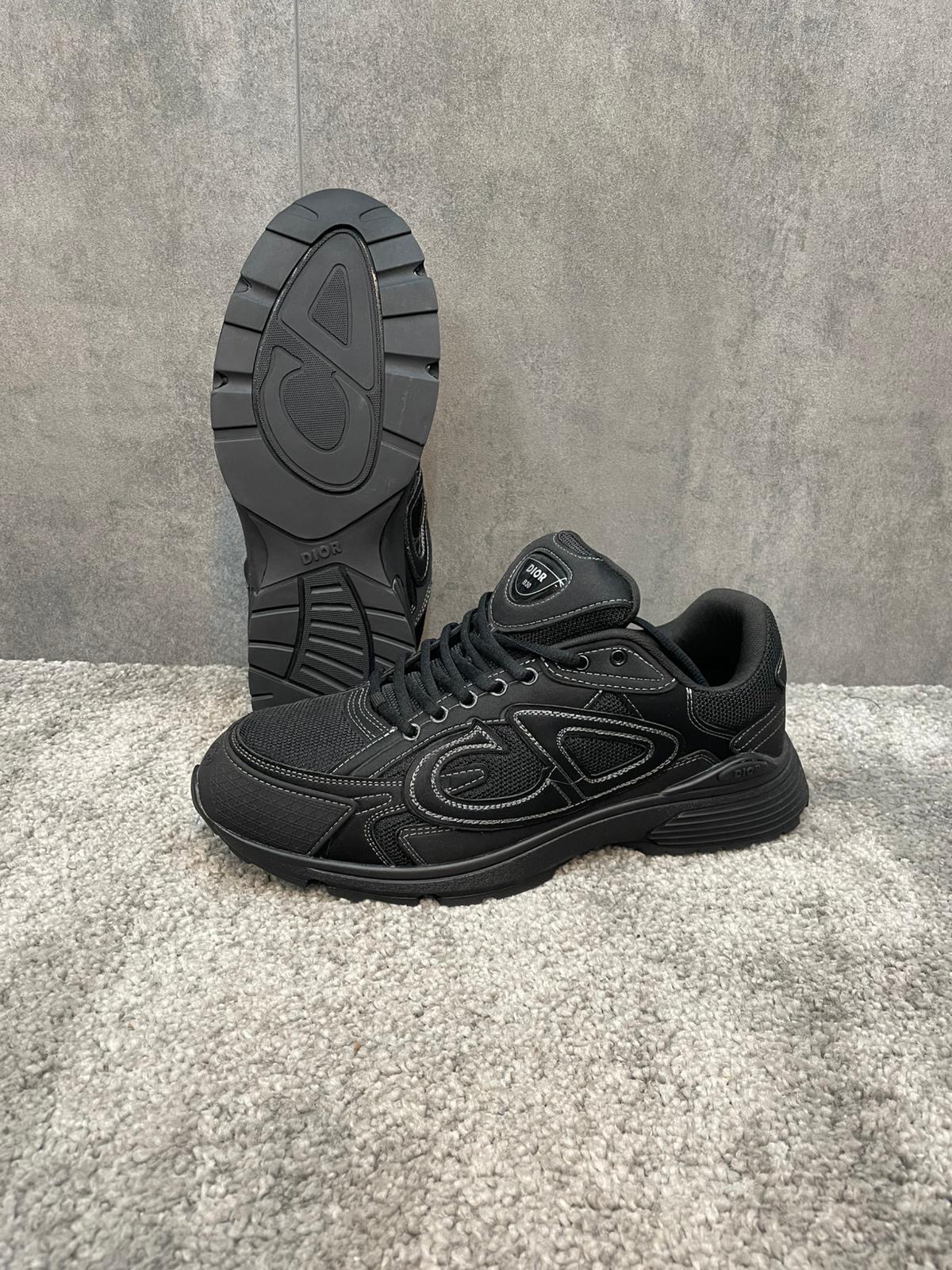 Christian Dior B30 Black on Black X Stone Island