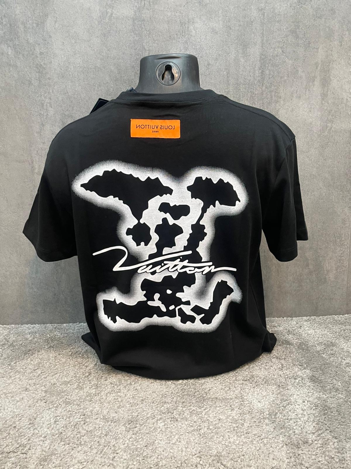 Louis Vuitton Back Print Black/White