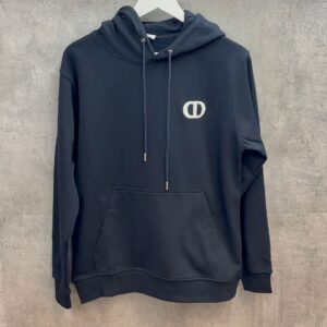 Christian Dior Hoodie Navy Blue