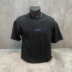 Stone Island Back Print Black/Blue