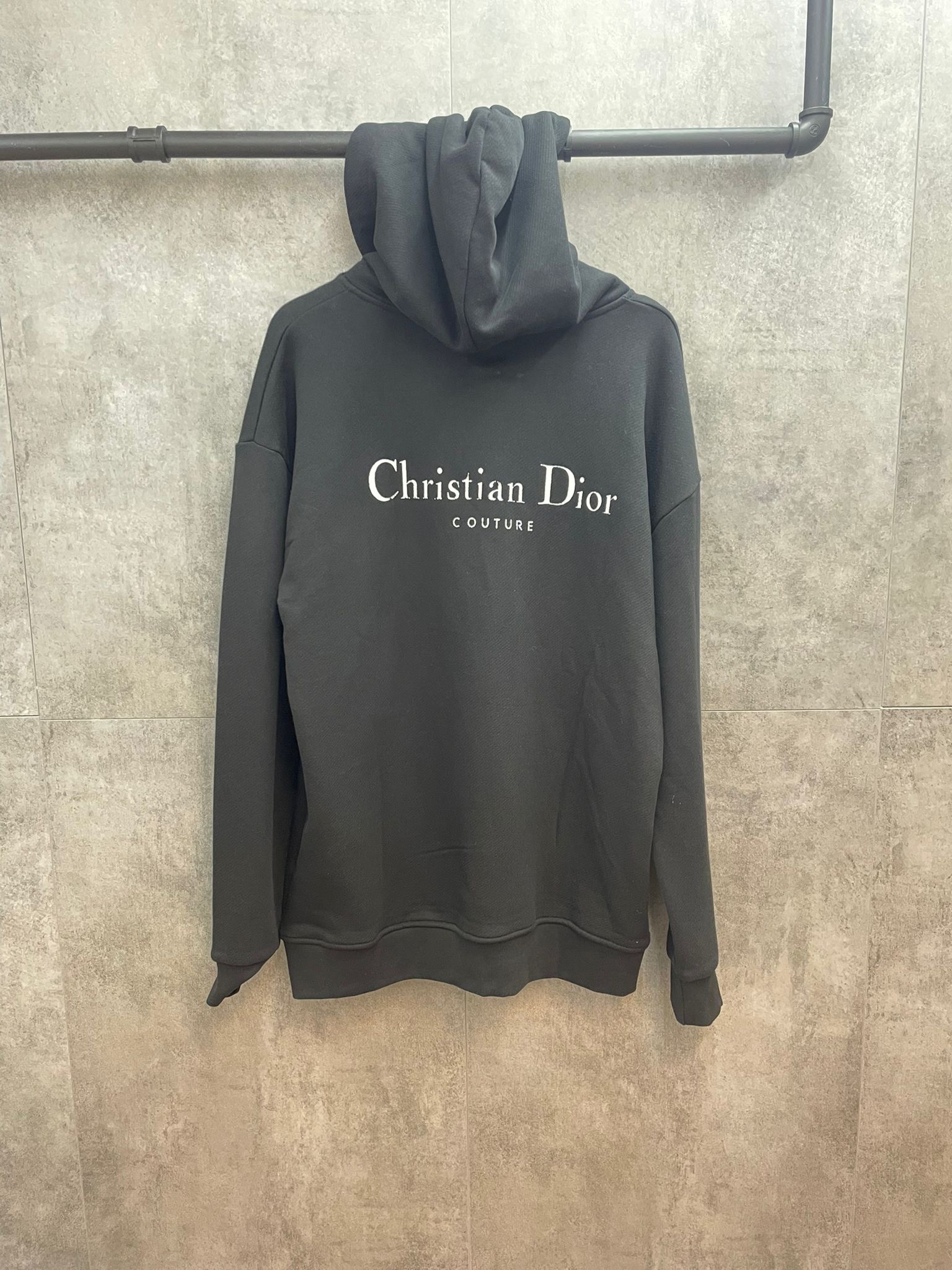 Christian Dior Couture Black Hoodie