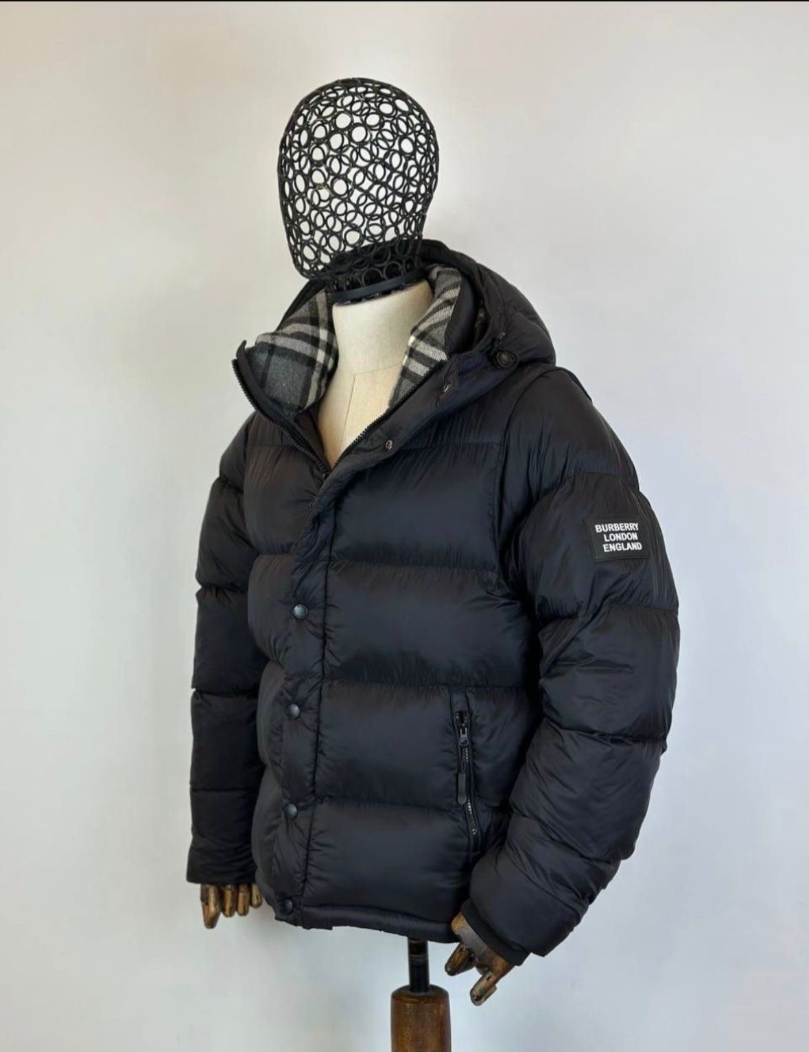 Burberry Detachable Sleeve Puffer Jacket