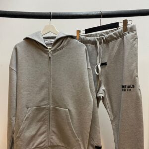 Essentials Track Suit Vest Grey