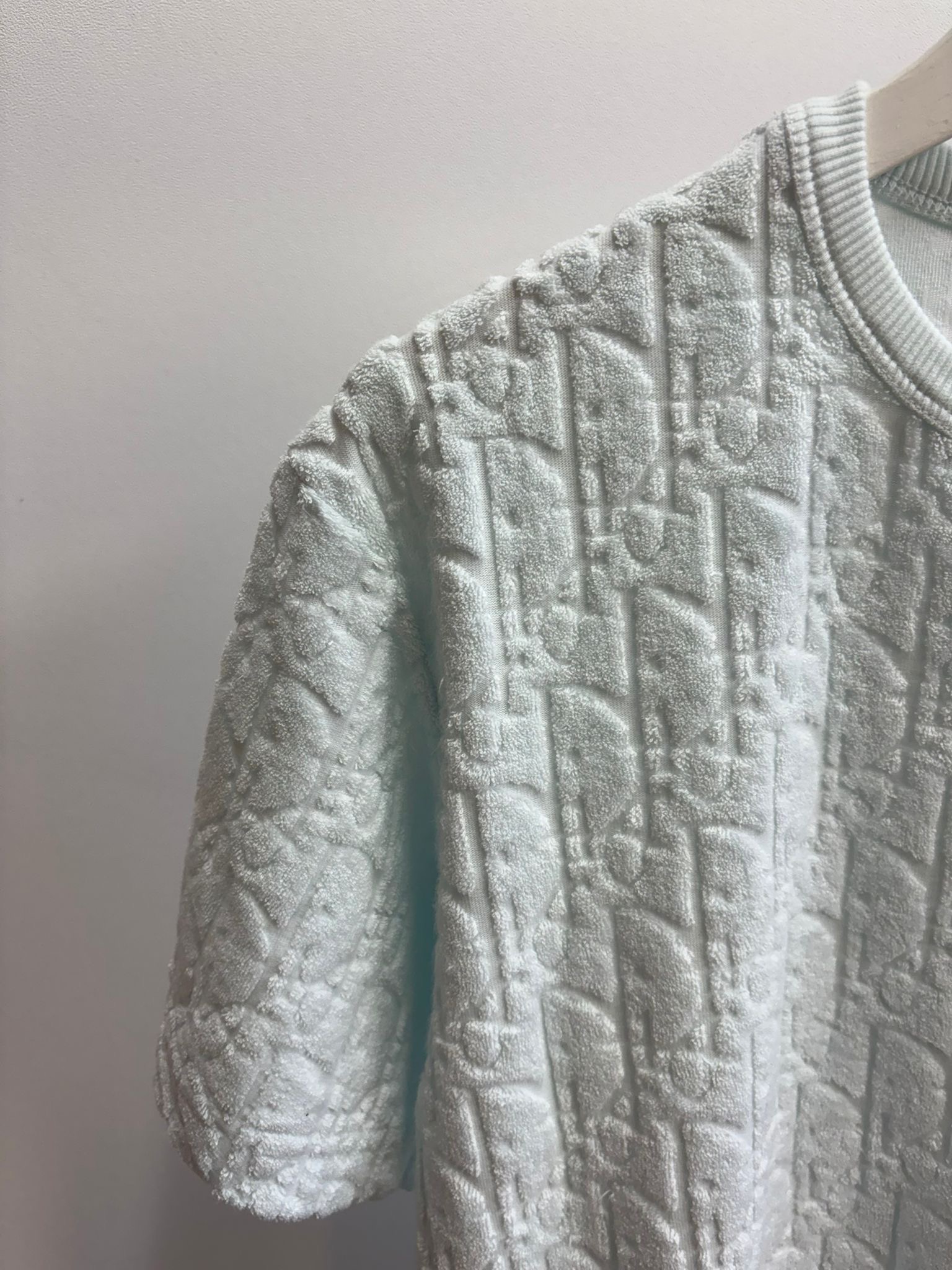 Christian Dior Badstof Baby Blauw