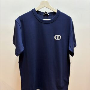 Christian Dior Logo Patch Blue White