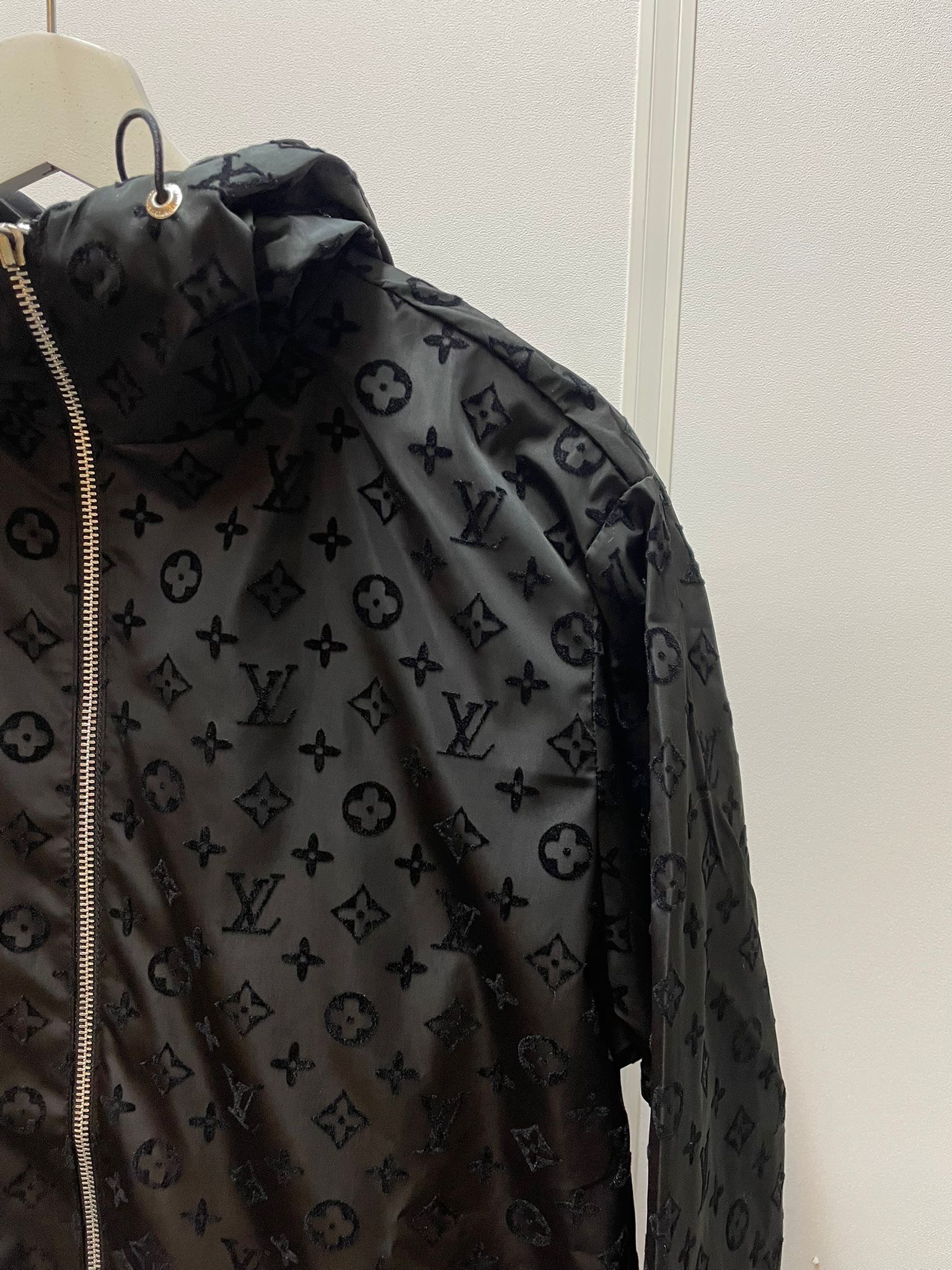 Louis Vuitton Windbreaker Suede Black