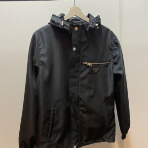 Prada Windbreaker Chest Row Black