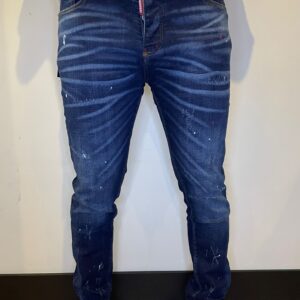 Dsquared2 Slim-Fit Caten Brothers Blue White