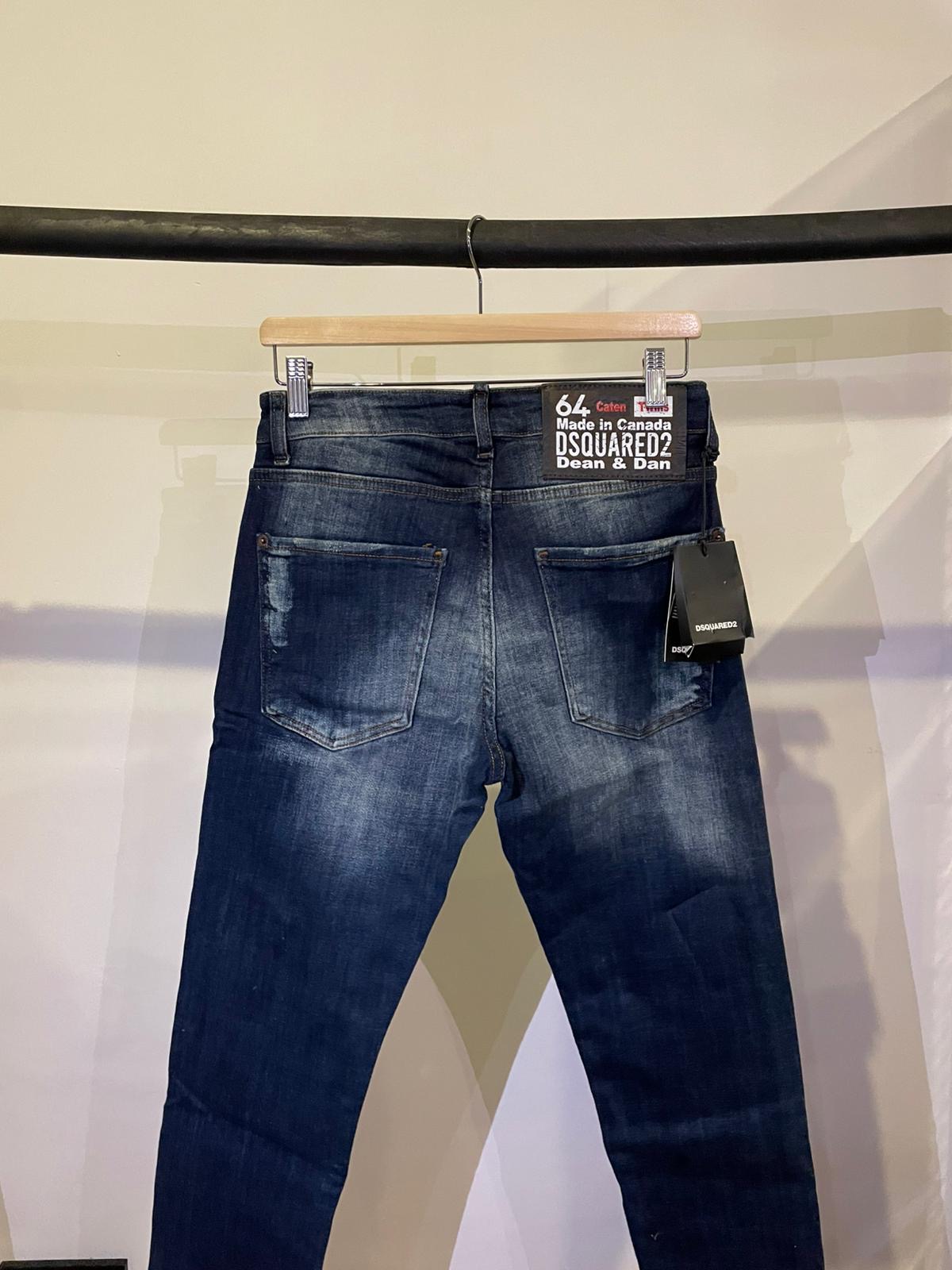 Dsquared2 Slim-Fit Jeans Blue Dean & Dan
