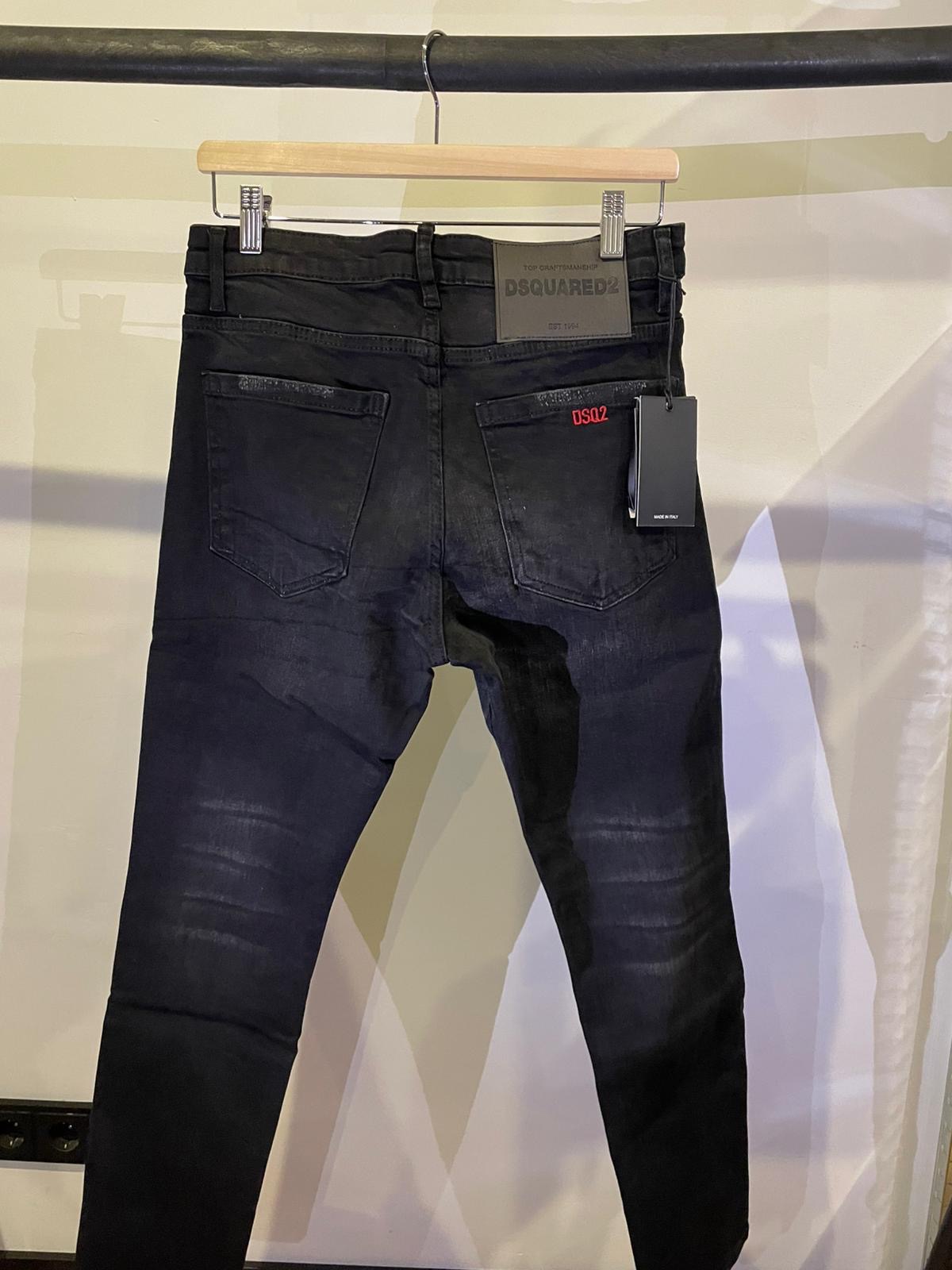 Dsquared2 Slim-Fit Jeans Black Craftman